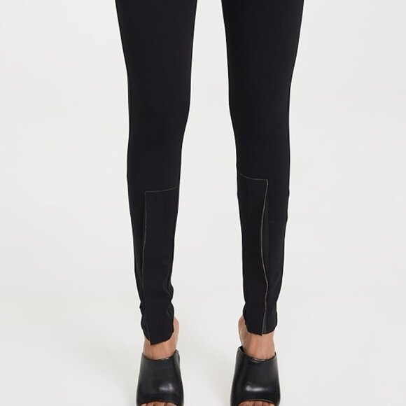 Wardrobe.NYC Front Zip Leggings, Black, Medium - Picture 10 of 10